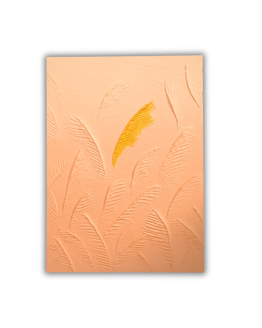 Luxury Textured Botanical Wall Art