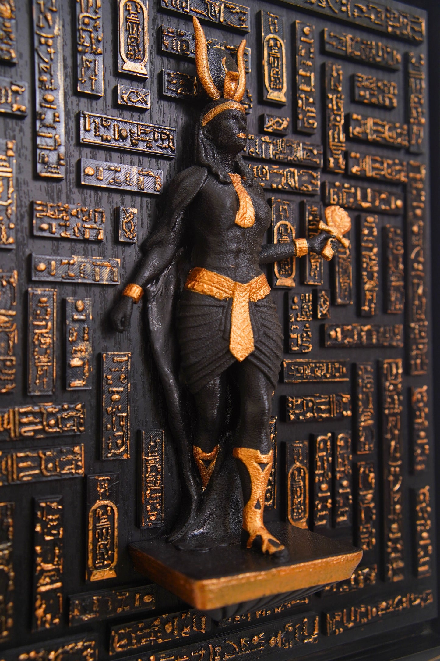 Egyptian Deities in Sculptural Art