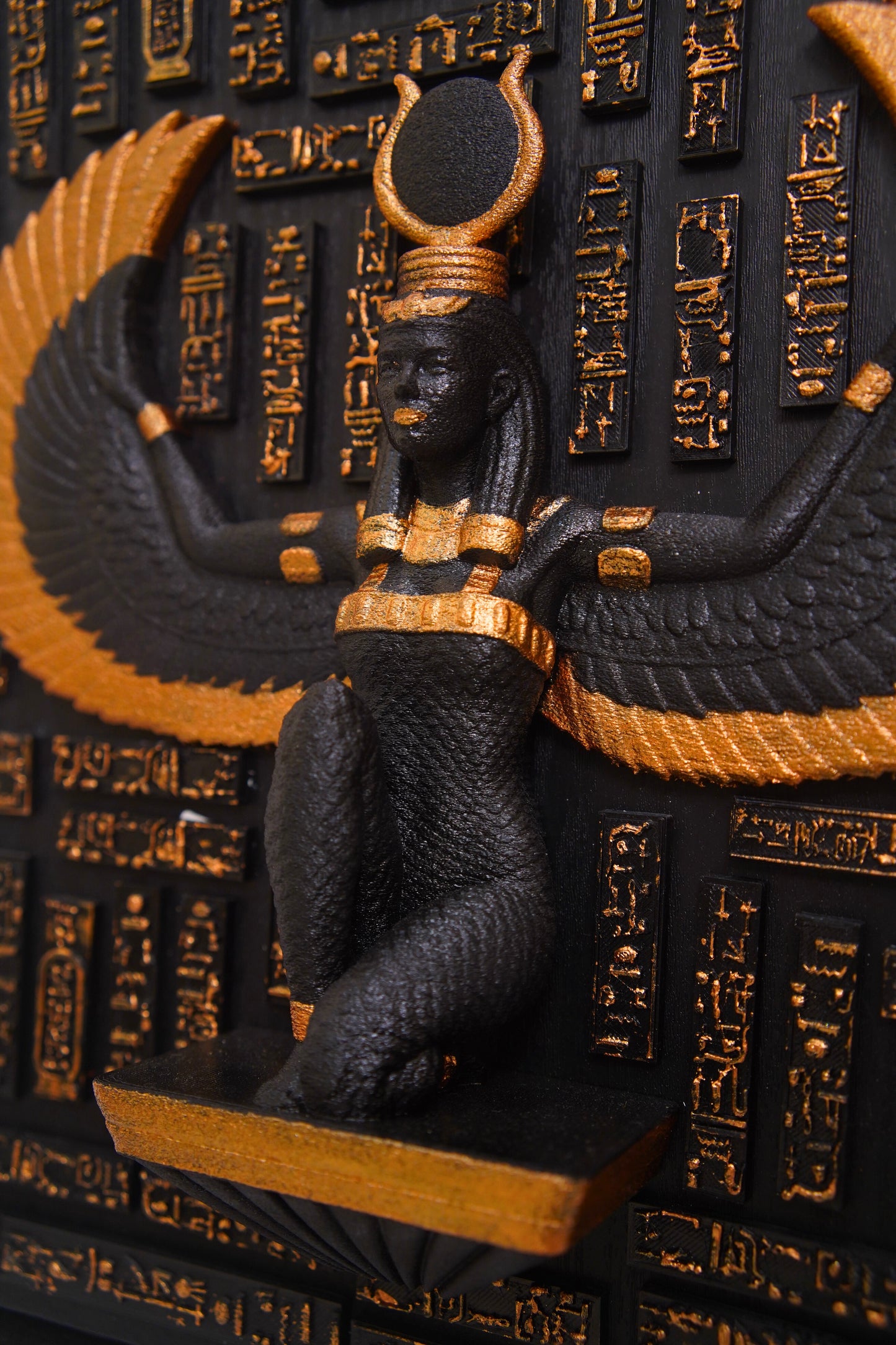 Egyptian Deities in Sculptural Art