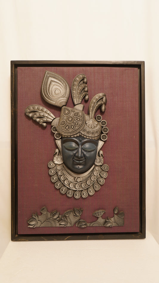 Shrinathji in Purple