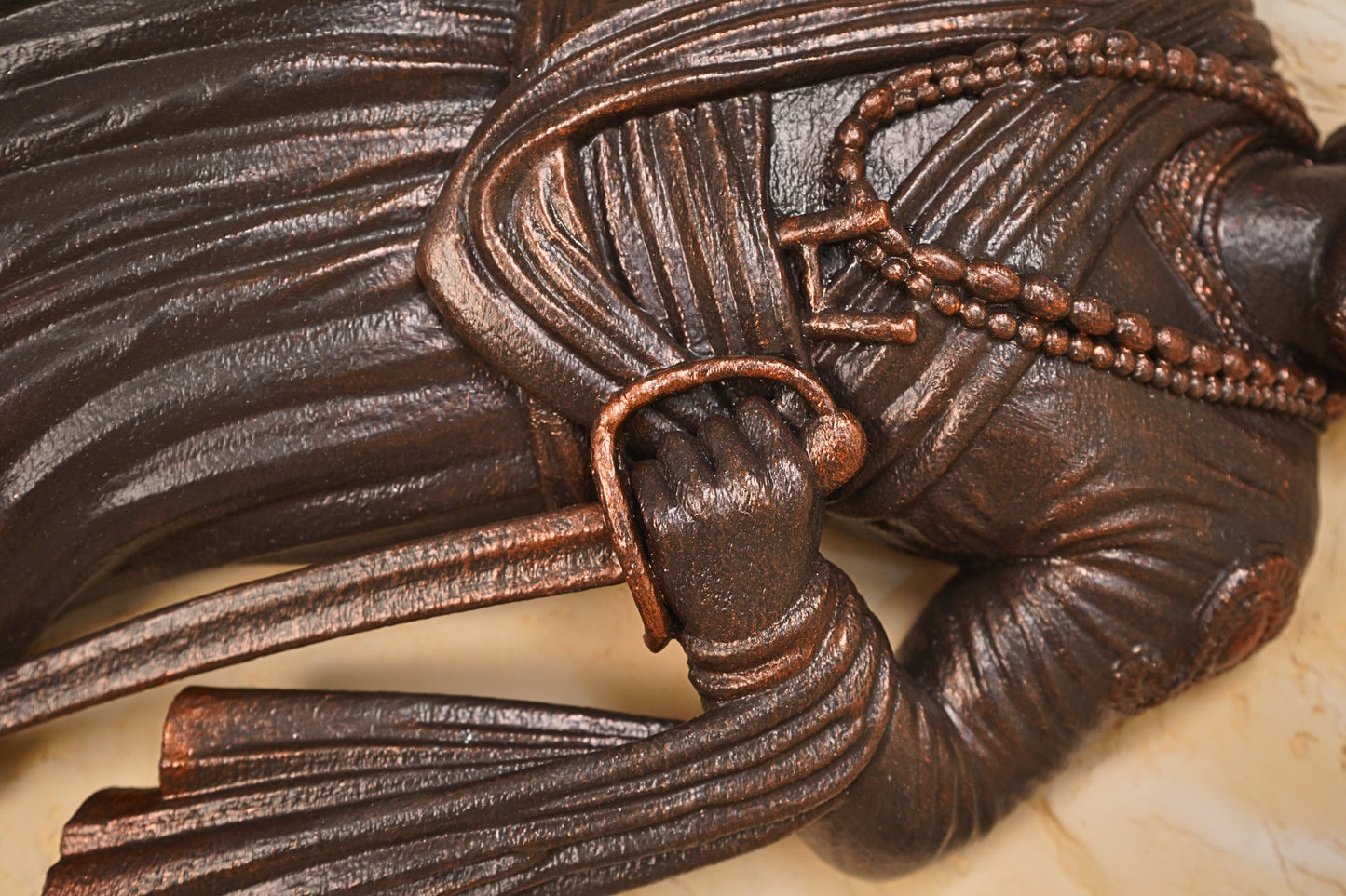 “The Lion of the Deccan – A Royal Wall Sculpture”