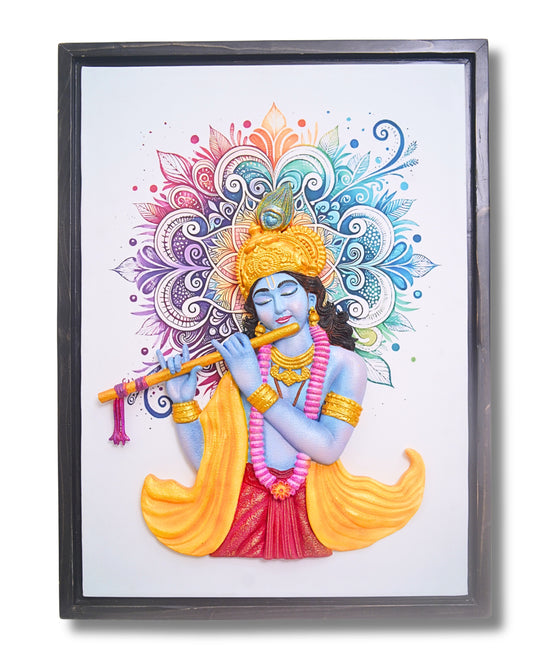 Bhagwan Krishna Playing the Flute