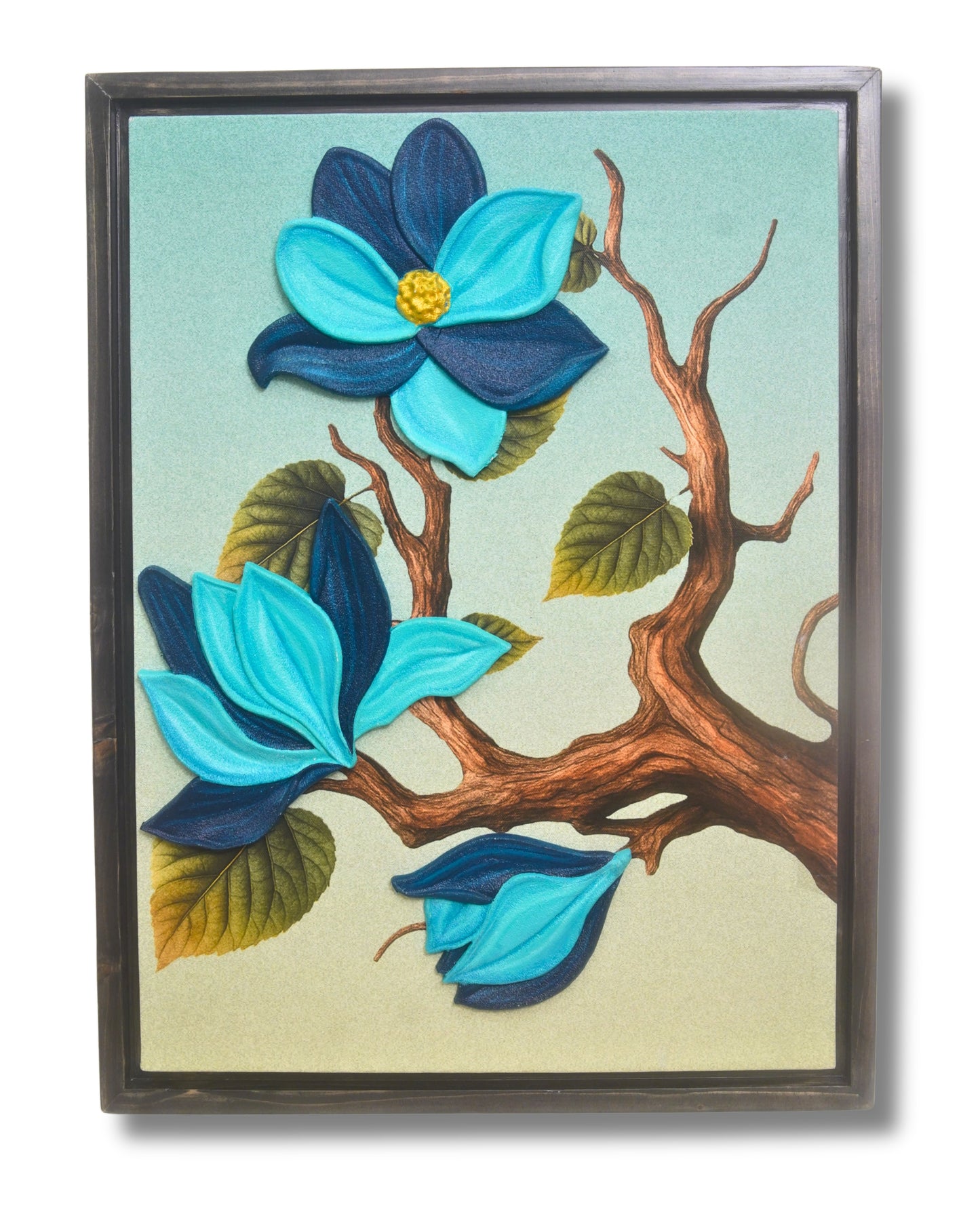 3D Floral Wall Art (Set of 2)