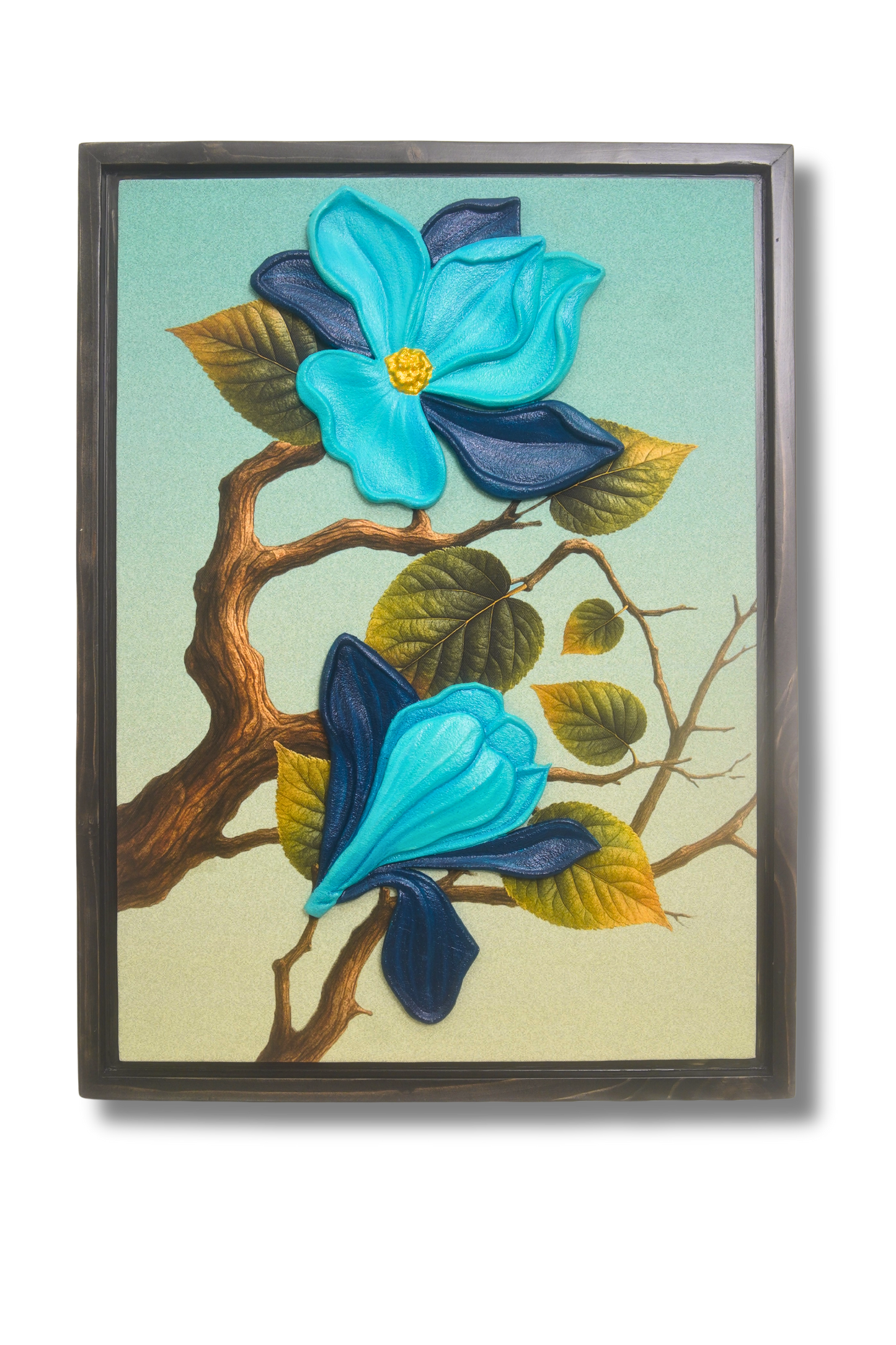 3D Floral Wall Art (Set of 2)