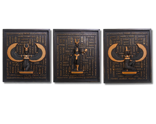 Egyptian Deities in Sculptural Art