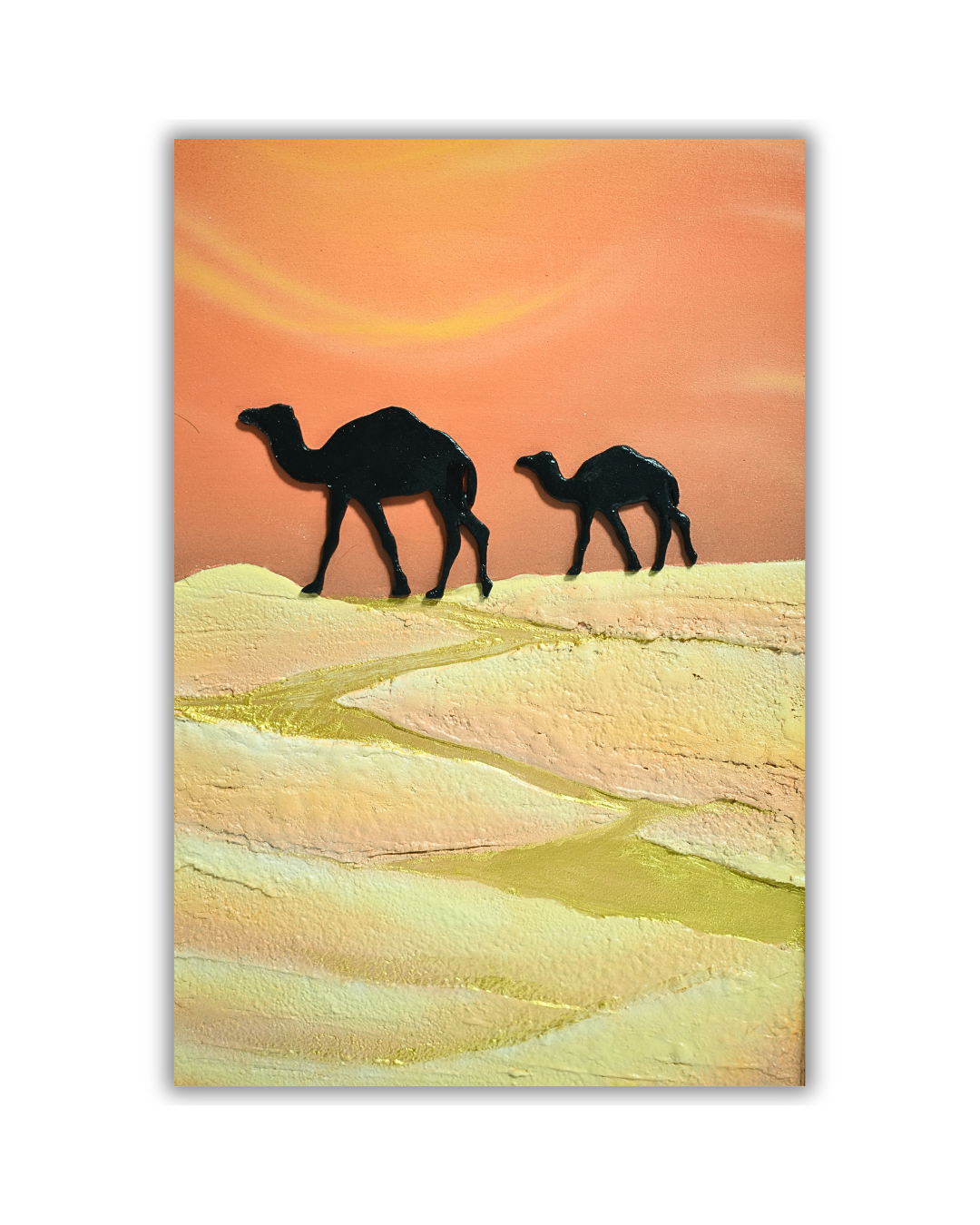 Camel Caravan Wall Art