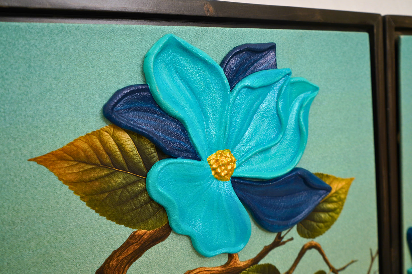 3D Floral Wall Art (Set of 2)