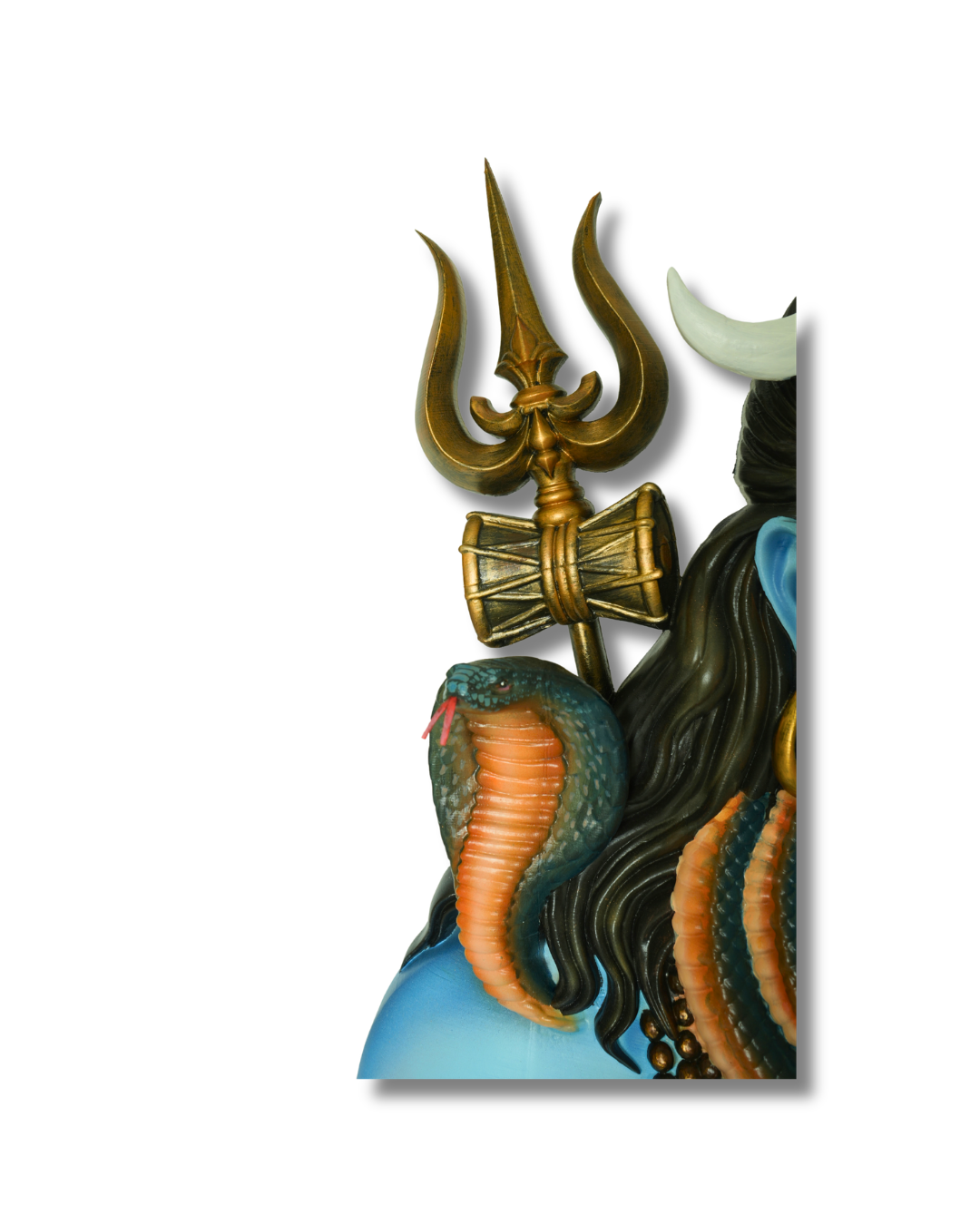 Shiva, Parvati & Ganesha 3D Wall Art