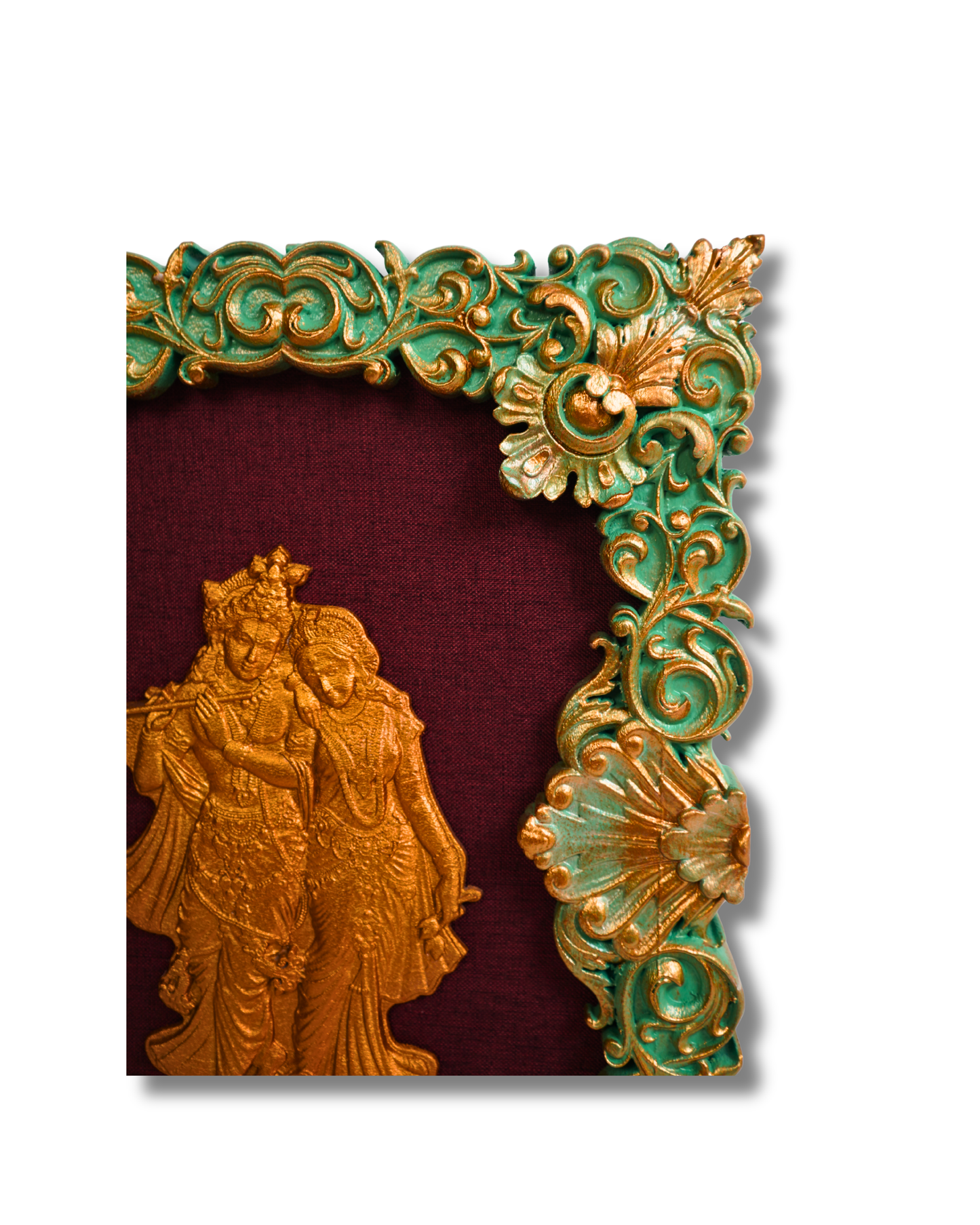 Radha Krishna 3D Wall Art