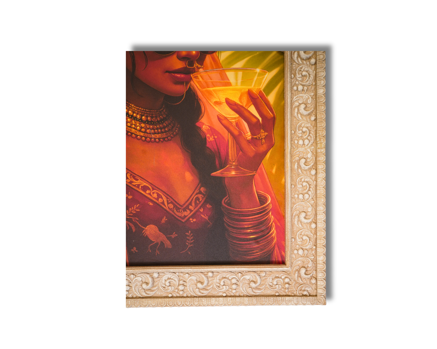 Royal Woman: Vintage Indian Portrait