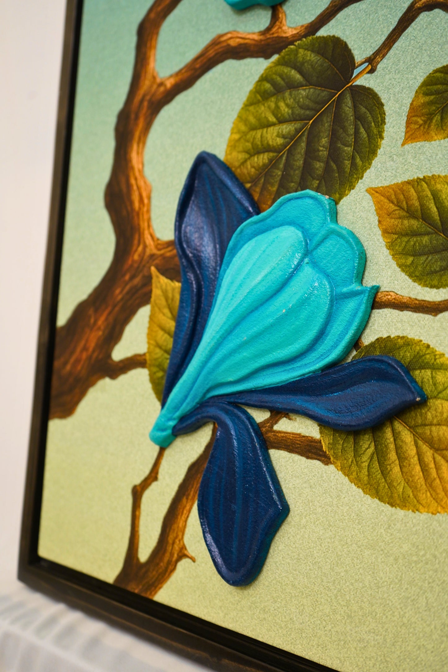 3D Floral Wall Art (Set of 2)