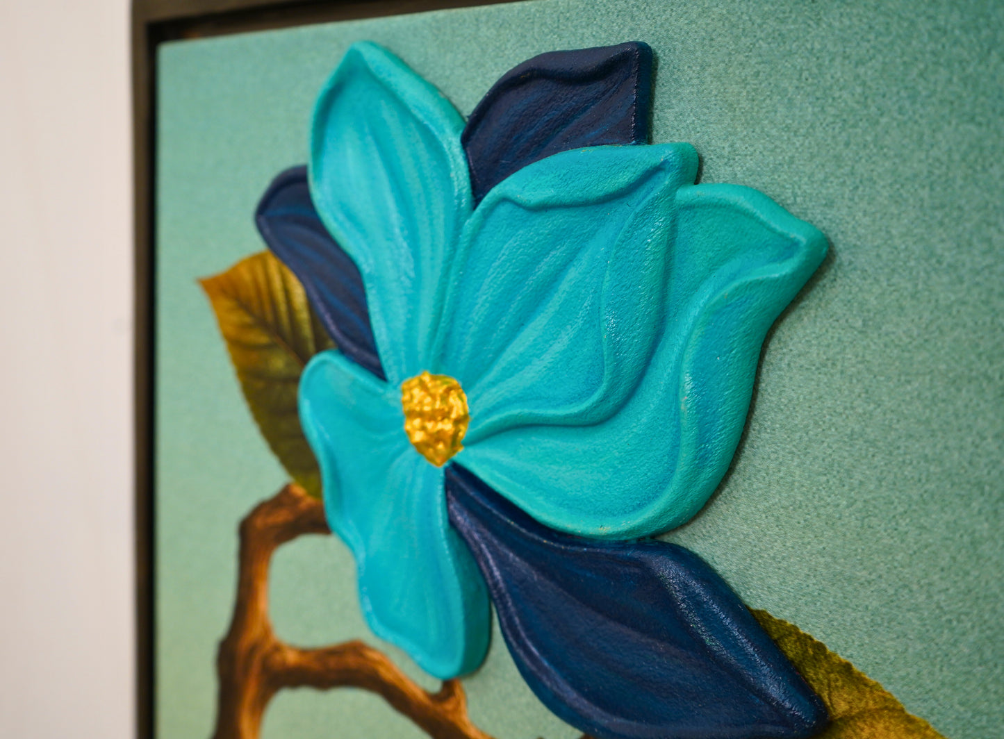 3D Floral Wall Art (Set of 2)