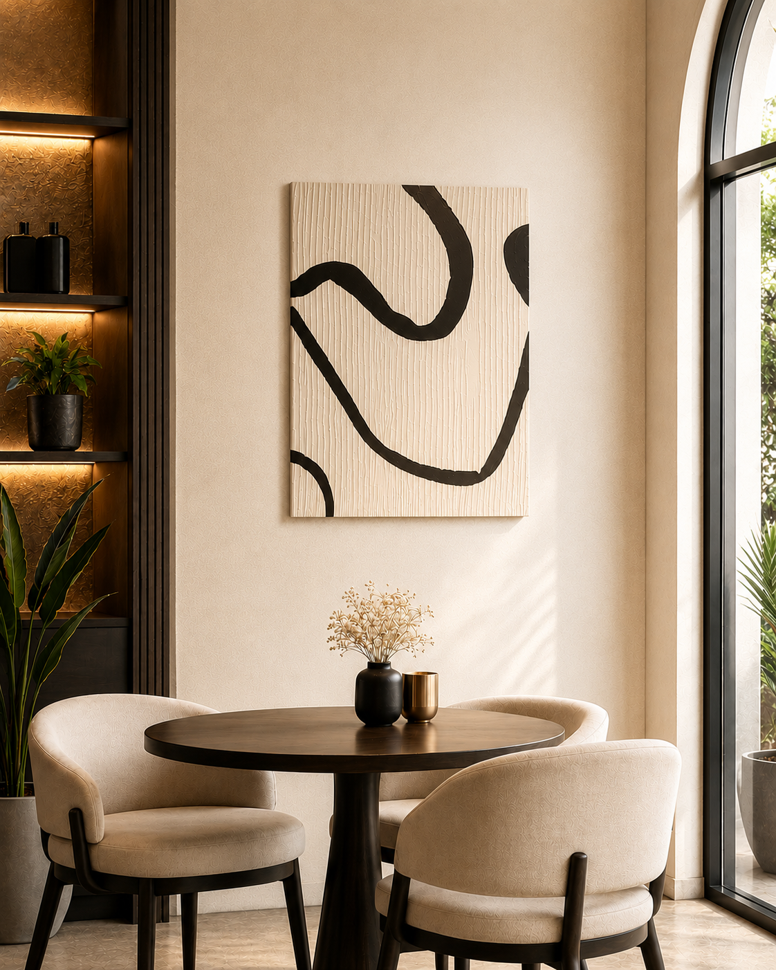 Luxury Textured Abstract Wall Art
