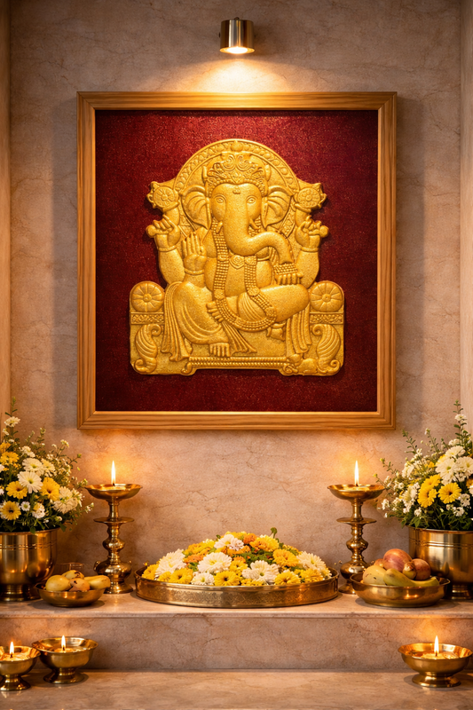 Blessed by Ganesha