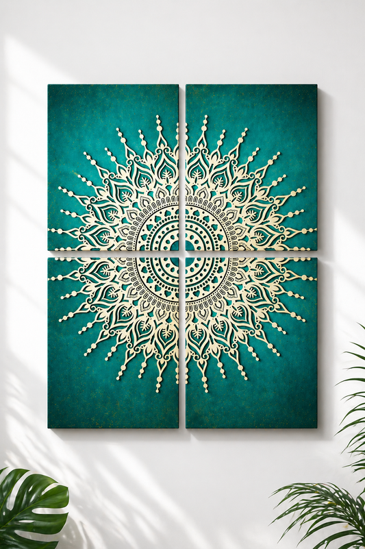 Celestial Emerald Mandala – Where Luxury Meets Tranquility
