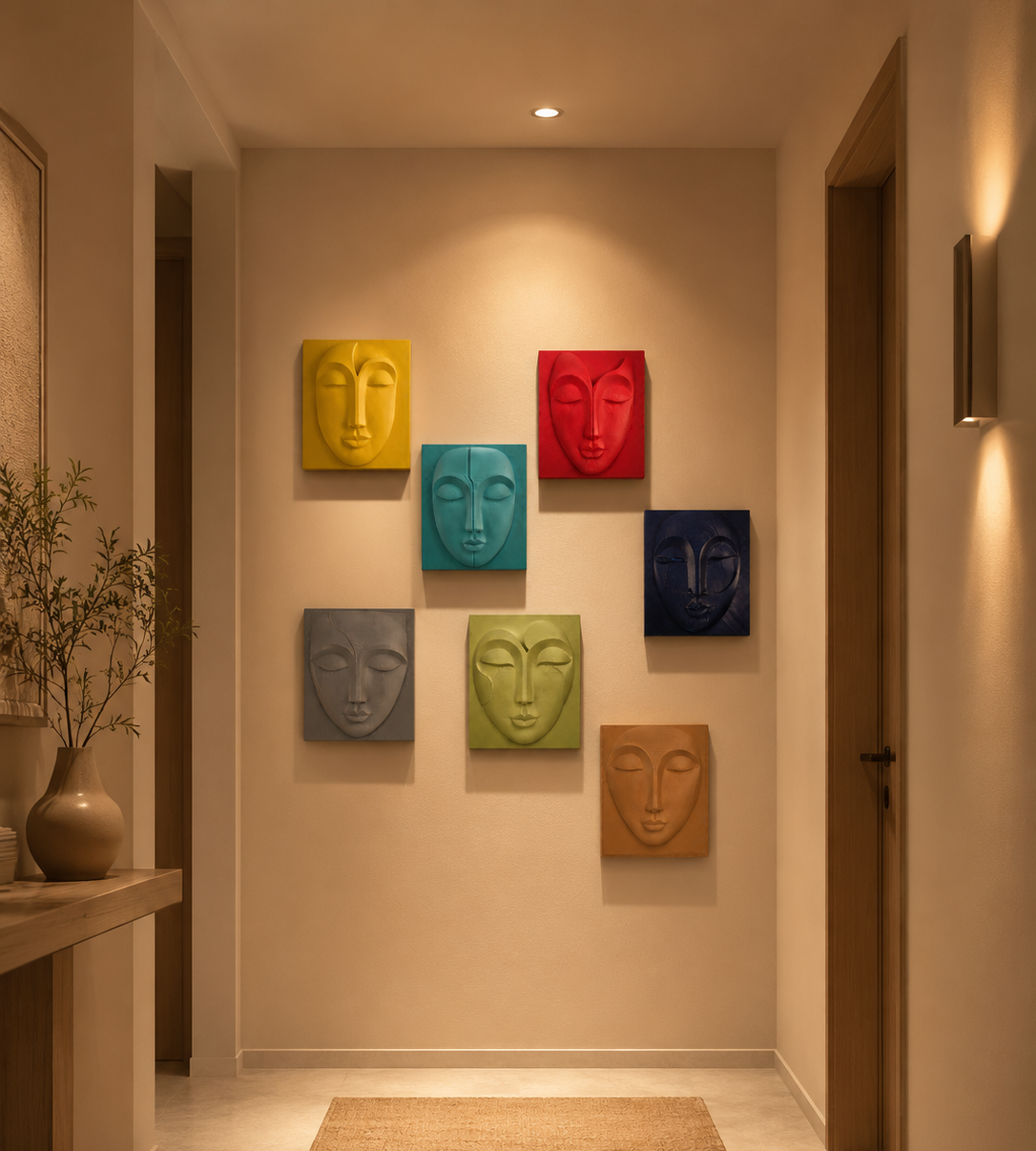 Contemporary Face Art Collection