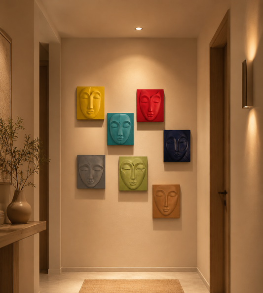 Contemporary Face Art Collection
