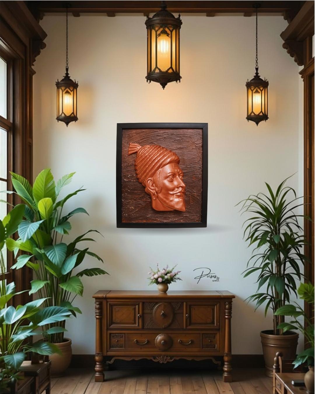 Ch. Shivaji Maharaj Portrait of Pride